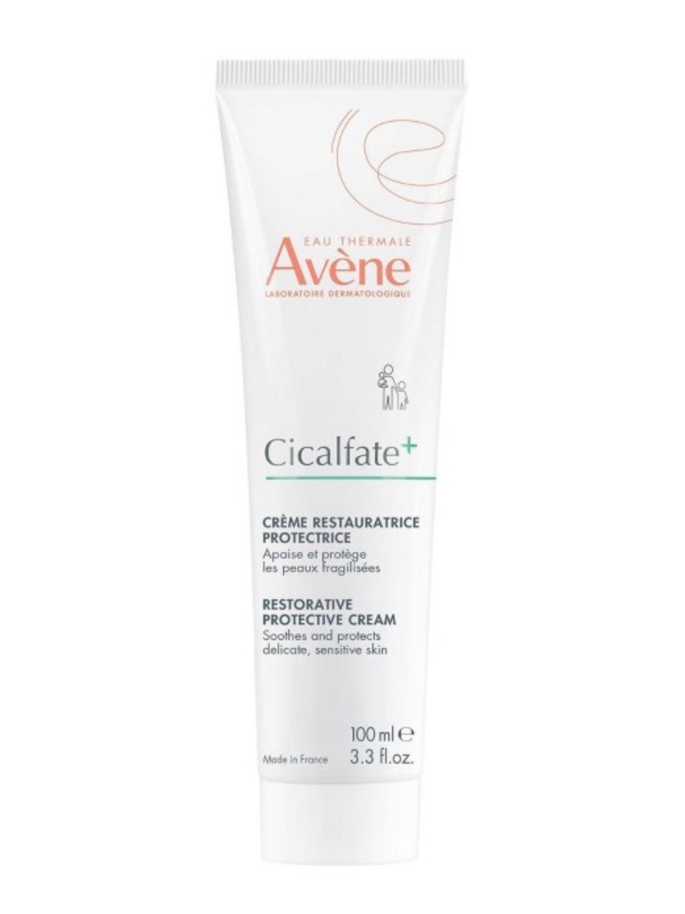 Avene Cicalfate+ Restorative Protective Skin Barrier Face Cream •3.3 fl oz•